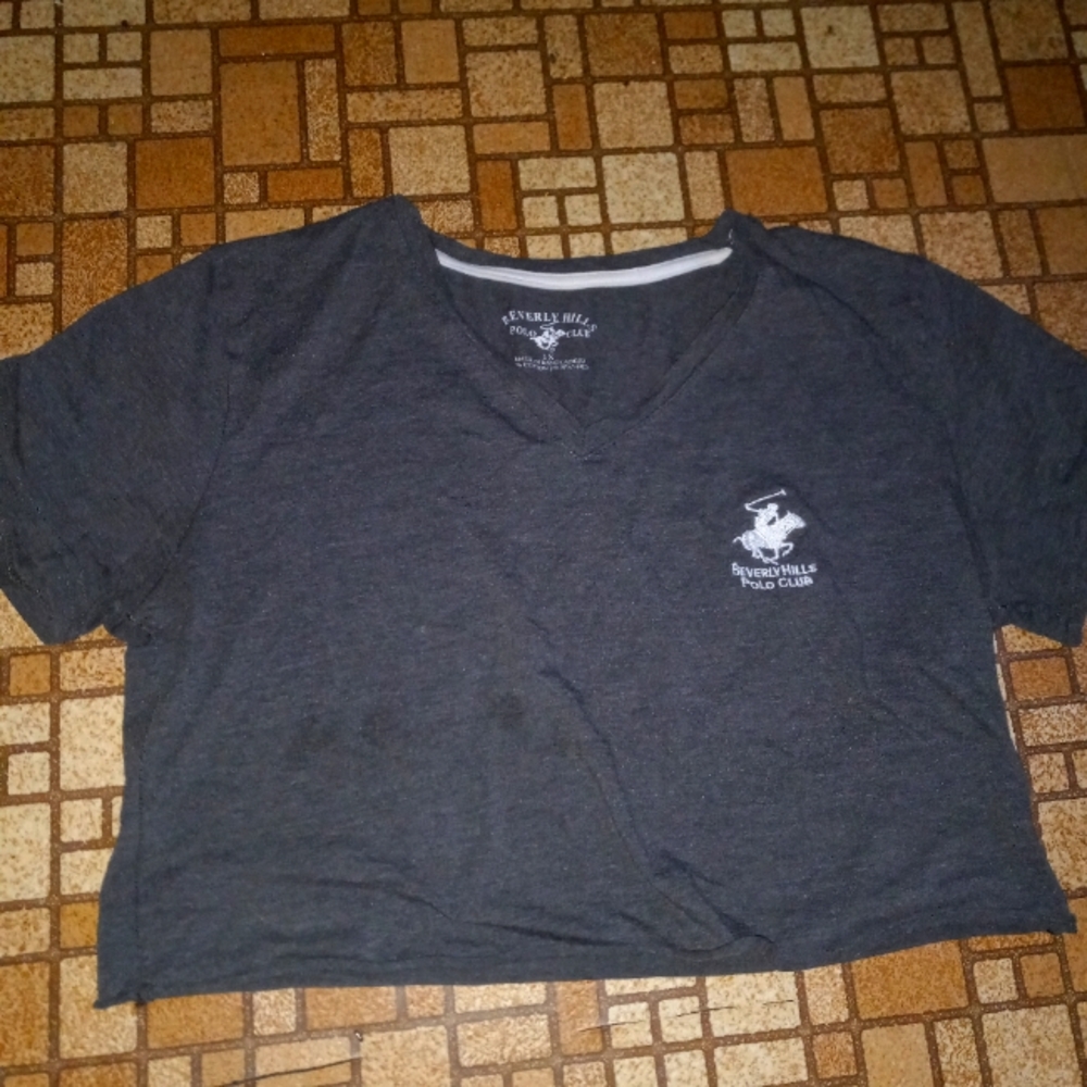 1x cropped Beverly Hills Polo Club shirt